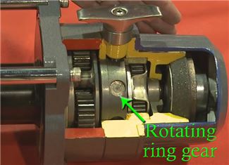 Seal Gen2 Free-Spooling Clutch with rotating ring gear