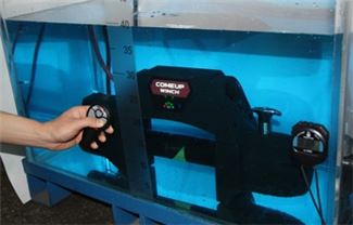 Seal Gen2 Integrated Winch under water
